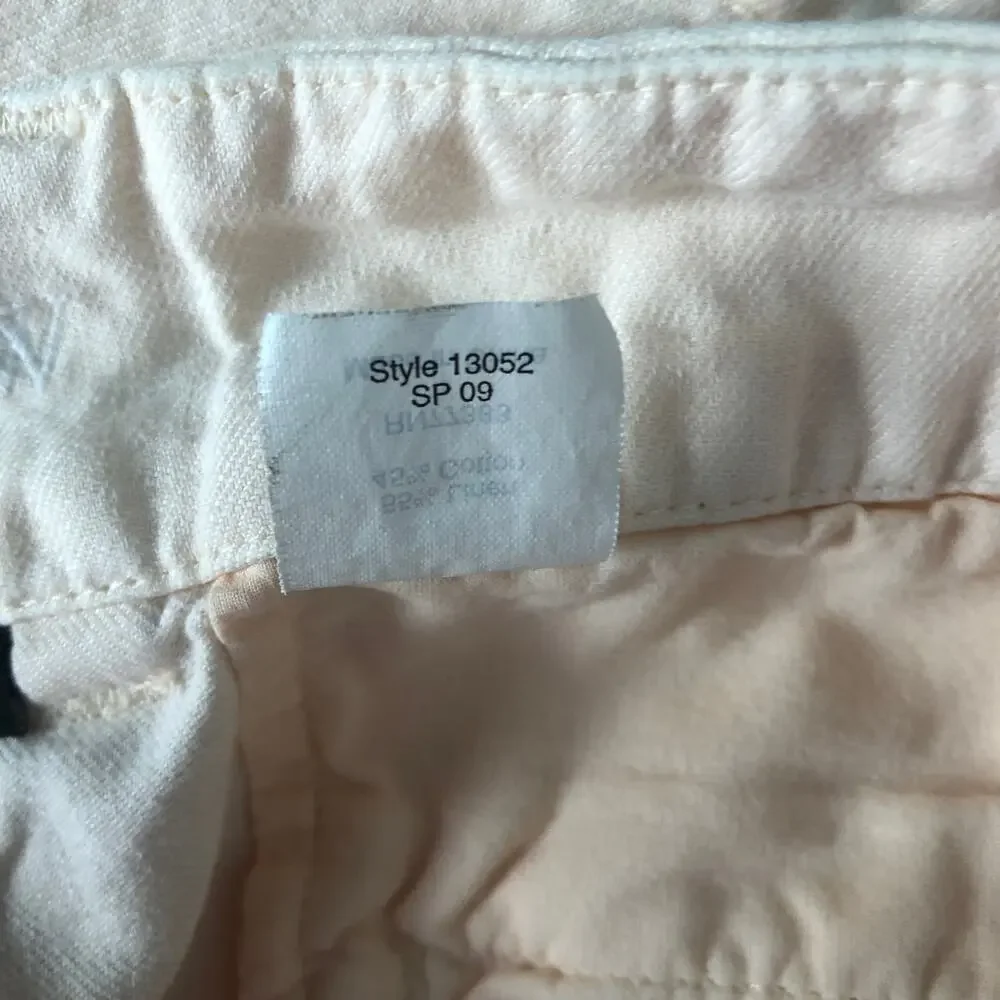 NWOT J. Crew Linen Cotton Blend Mid-Rise Shorts Size 10